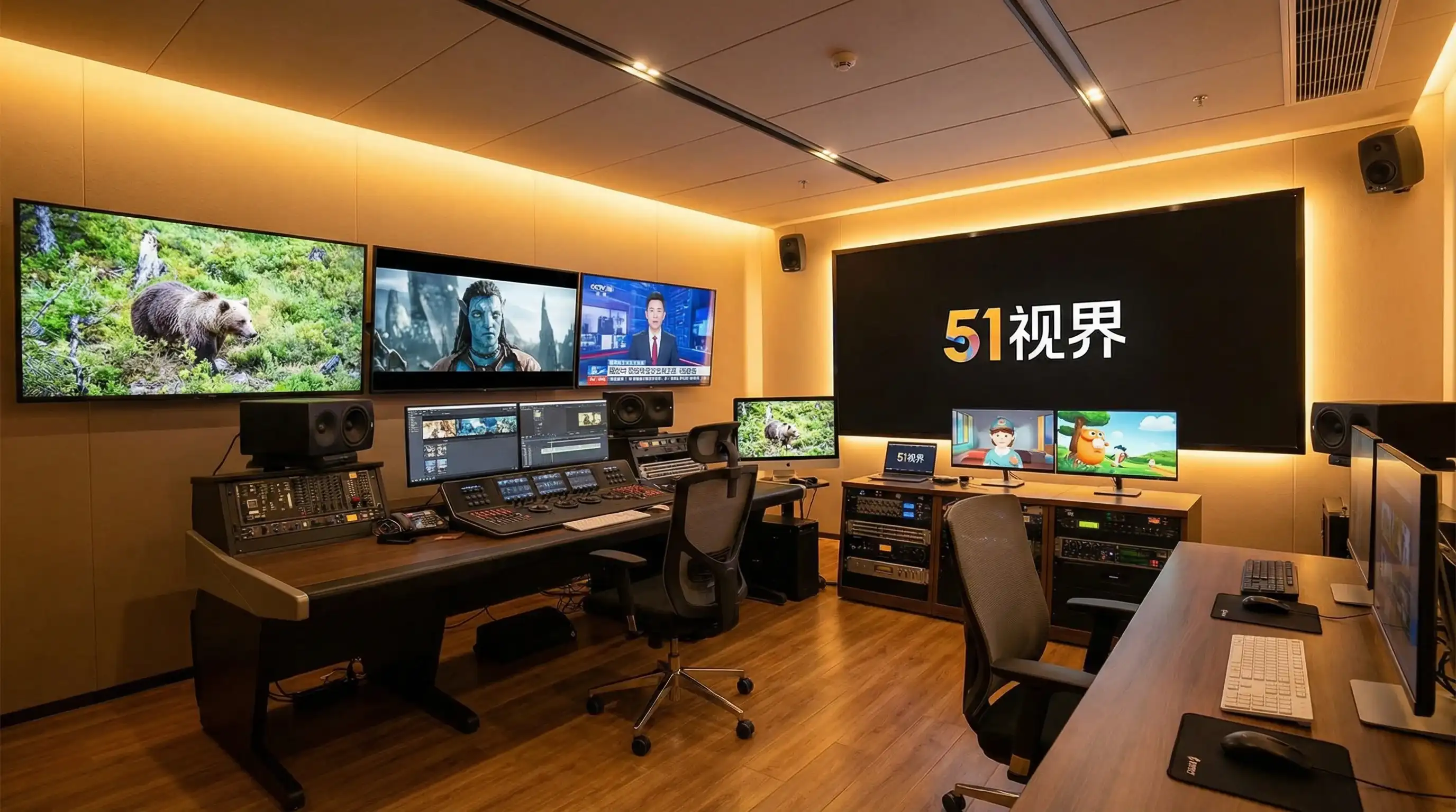 专业视频制作工作室内景 - 51黑料网 视频创作