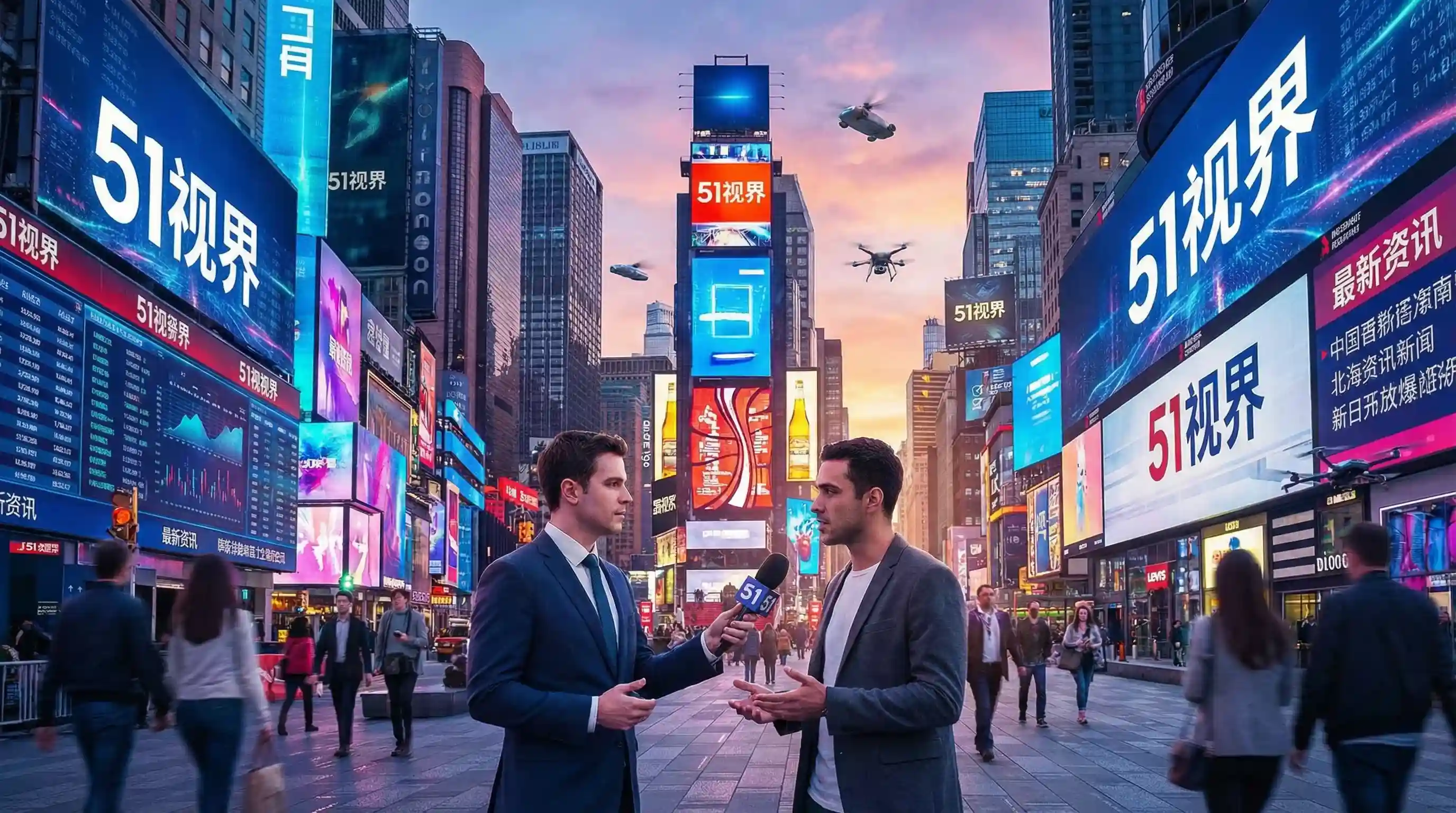 城市街头采访现场 - 51黑料网 民生报道